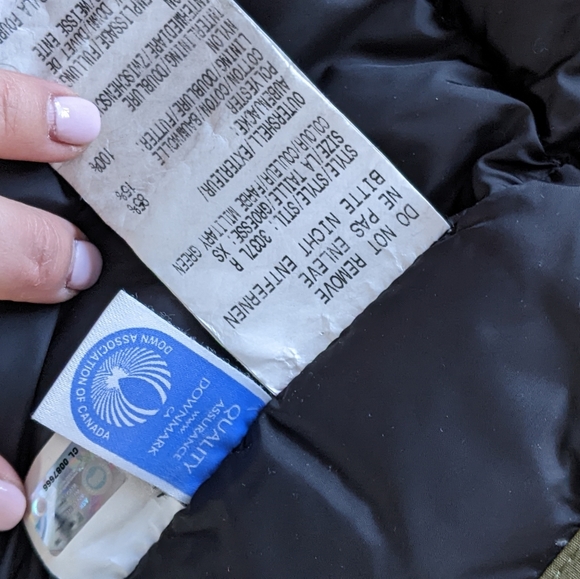 Canada Goose Victoria Parka in military green - Picture 4 of 9